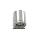 Omega Down Exterior Wall Sconce - Stainless Steel / 