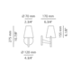 A-1220 Wall Sconce - /