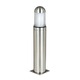 Noctus Bollard - Stainless Steel / White Noctus Bollard - Stainless Steel / White