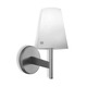 A-1220 Wall Sconce - Brushed Nickel / White A-1220 Wall Sconce - Brushed Nickel / White