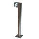 Q-Bic Bollard - Teak Wood Q-Bic Bollard - Teak Wood /