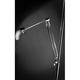 P-1127 Reading Floor Lamp - Brushed Nickel / 