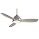 Concept I Fan  - Brushed Nickel Silver / 