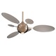Cirque Fan - Brushed Nickel / Silver