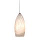 Freejack Eggo Pendant - Satin Nickel / White / Silver Freejack Eggo Pendant - Satin Nickel / White / Silver