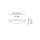 T-2124 Ceiling Flush Mount -  / 