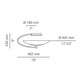 T-2317 Ceiling Flush Mount - /
