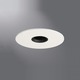 E3PINLARGE 1.75 Inch Adjustable Pinhole Trim - Painted / White E3PINLARGE 1.75 Inch Adjustable Pinhole Trim - Painted / White
