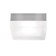 90 Wall / Ceiling Mount - Satin Nickel / White