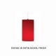 Monopoint Celine Pendant - Antique Bronze / Red