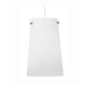 Monopoint Pint Pendant - Satin Nickel / White Monopoint Pint Pendant - Satin Nickel / White