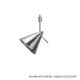 Monopoint Sola Head - Satin Nickel Monopoint Sola Head - Satin Nickel /