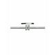 Rail 4 Inch Round Dual Power Feed Canopy - Satin Nickel Rail 4 Inch Round Dual Power Feed Canopy - Satin Nickel /