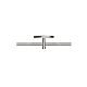 Rail Single Power Feed Canopy - Satin Nickel Rail Single Power Feed Canopy - Satin Nickel /
