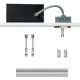 Rail Kit - 300W Magnetic Remote Transformer  - Satin Nickel / 