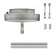 Rail Hardware Pack 150W Magn Surface Mount Transformer - Satin Nickel Rail Hardware Pack 150W Magn Surface Mount Transformer - Satin Nickel /