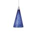 Rail Taos Pendant - Satin Nickel / Blue Frit Rail Taos Pendant - Satin Nickel / Blue Frit