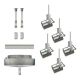 SK 300W - Focus 5 Head Kit - Satin Nickel / 