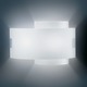 Metafisica Wall Sconce - Satin Nickel / White Metafisica Wall Sconce - Satin Nickel / White