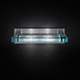Miami Wall Sconce - Chrome / Clear Miami Wall Sconce - Chrome / Clear