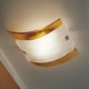 Riflessi Ceiling Flush Mount - Grey / Amber Riflessi Ceiling Flush Mount - Grey / Amber
