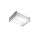 Nemesi Wall / Ceiling Mount - Aluminum / White Nemesi Wall / Ceiling Mount - Aluminum / White