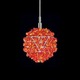 Geode Freejack Pendant - Stainless Steel / Fire Opal Geode Freejack Pendant - Stainless Steel / Fire Opal