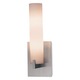 Tube Vanity Wall Sconce - Brushed Nickel / Etched Opal Tube Vanity Wall Sconce - Brushed Nickel / Etched Opal