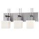P5923 Bath Bar - Brushed Nickel / Etched Opal