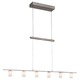 P8027 Linear Suspension - Brushed Nickel / Etched Opal P8027 Linear Suspension - Brushed Nickel / Etched Opal