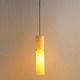 Japan C Pendant - Chrome / Beige Japan C Pendant - Chrome / Beige