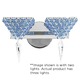 Vertex Bath Bar - Polished Chrome / Sapphire Steel
