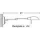 522 Swing Arm Wall Sconce - /