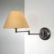 8164 Swing Arm Wall Sconce - Hand Brushed Old Bronze / Kupfer 8164 Swing Arm Wall Sconce - Hand Brushed Old Bronze / Kupfer