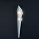 Lancia AP4 Wall Sconce  - Satin Nickel / White