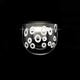 Aloha Wall Sconce - Brushed Steel / Clear/White Aloha Wall Sconce - Brushed Steel / Clear/White