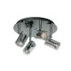 Flash 4 Light Ceiling Mount - Chrome / Clear Flash 4 Light Ceiling Mount - Chrome / Clear