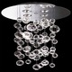 Ether S90 Suspension W / LED Spotlight - Polished Steel / Clear Ether S90 Suspension W / LED Spotlight - Polished Steel / Clear
