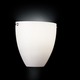 Finn White P Wall Sconce - White / Chrome / Satin White Finn White P Wall Sconce - White / Chrome / Satin White