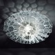 Joy PL Ceiling Flush Mount - Chrome / Transparent Joy PL Ceiling Flush Mount - Chrome / Transparent
