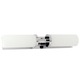 Surface Bath Bar - Satin Nickel / White Surface Bath Bar - Satin Nickel / White