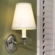 London Terrace Vanity Wall Sconce - Polished Chrome / White London Terrace Vanity Wall Sconce - Polished Chrome / White