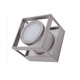 Zibro O Wall Sconce - Brushed Aluminum / White Zibro O Wall Sconce - Brushed Aluminum / White