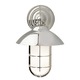 Admiral Classic Wall Sconce - Polished Nickel / White Admiral Classic Wall Sconce - Polished Nickel / White