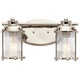 Drake Wall Sconce - Polished Nickel / Latte Drake Wall Sconce - Polished Nickel / Latte