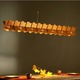 Abacus Linear Suspension - Bronze / Bronze