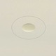 Aurora Round 1.3 Inch Housing and Trim - Painted / White