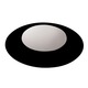 Aurora Round 2 Inch Beveled Housing and Trim - Black Aurora Round 2 Inch Beveled Housing and Trim - Black /