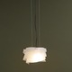Ossy Pendant - Black Chrome / White Ossy Pendant - Black Chrome / White