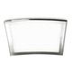 Basic Square Ceiling Flush Mount - Chrome / White Basic Square Ceiling Flush Mount - Chrome / White
